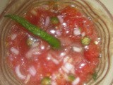 Tomato pora - Roasted tomato salsa