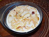 Vemicelli Bannana Custard - Semiya/Sevai Kheer with Bannana and custard