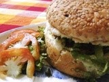 Seekh kebab Burger