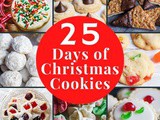 25 Days of Christmas Cookies