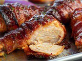 Air Fryer bbq Bacon Wrapped Chicken Drumsticks