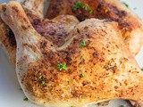 Baked Chicken Quarters