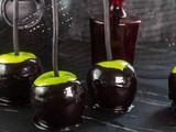 Black Poison Toffee Apples