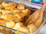 Cheeseburger Biscuit Casserole