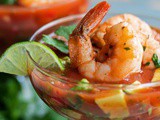 Coctel de Camarones (Mexican Shrimp Cocktail)