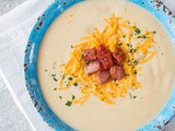 Creamy Cauliflower Ham Soup