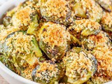 Crispy Parmesan Smashed Brussel Sprouts