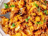 Ground Beef & Cabbage Skillet (Unstuffed Cabbage Roll)