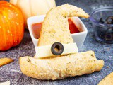 Halloween Crescent Roll Witches Hats