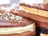 Layered Chocolate Mousse Cake