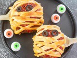 Mini Mummy Meatloaves with Crescent Dough