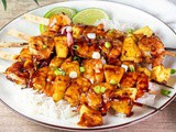 Pineapple Shrimp Skewers