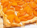 Puff Pastry Apricot Tart