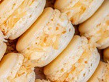 Toasted Coconut Macarons