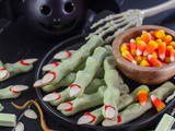 Witch Finger Shortbread Cookies