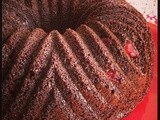 Chocolate Cherry Bundt Cake #BundtaMonth