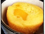 #MuffinMonday: Peach Lemon Muffins