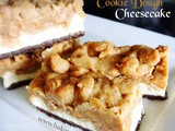 Peanut Butter Cookie Dough Cheescake 花生酱曲奇面团芝士蛋糕 （中英加图对照食谱）