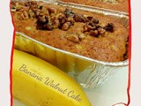 Banana Walnut Cake