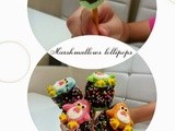 Marshmallow Lollipops