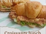 Seafood & Salmon Croissants Lunch
