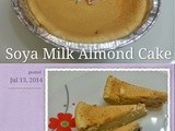 Soya Milk Almond Cake