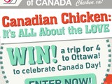Canadian Chicken: It’s All About the Love Contest #CDNChickenLuv