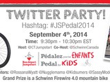 It’s the Jumpstart #JSPedal2014 Twitter party Sept 4th, 9:30 pm et – Join us