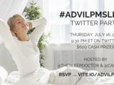 Join us for the #AdvilPMSleep Twitter chat with Dr. Breus, the Sleep Doctor on 7/16 at 9:30 pm #Ad