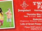 Join us for the Canadian Tire Jumpstart Twitter party, May 23 9pm! #JumpstartDay