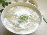 Potato, fennel & cauliflower soup