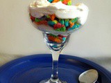 Jell-o Rainbow Cake Trifle