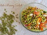 Sprouted Moong Salad | How to Sprout Moong Beans | Moong Bean sprouts