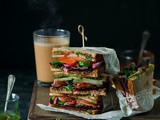 Bombay Sandwich (Indian Style Club Sandwich)
