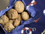 Sesam-Walnuss-Schoko-Cookies – American style