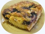Blueberry Muffin Streusel Cake