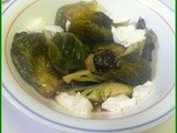 Brussels Sprouts with Goat Cheese       - Lunch
