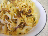 Egg Noodles with Onions, Caraway, and Parsley