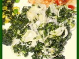 Recipe Box # 23 - Spinach Alredo Pasta