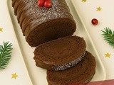 Čokoladna božična rolada – mehka, bogata in popolna praznična klasika