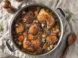 Francoska obara Coq au Vin