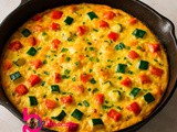Hitra zelenjavna fritata