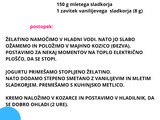 Jogurtova strjenka iz grškega jogurta