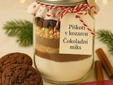 Piškoti v kozarcu – čokoladni miks (čudovito preprosto darilo iz domače kuhinje)