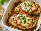 Sočni caprese piščančji file iz pečice