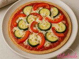 Tortilja pica z zelenjavo