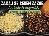 Zakaj se česen zažge (in kako to preprečiš): 5 preprostih trikov za boljši okus