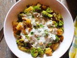 Broccoli Potato Salad with Yogurt
