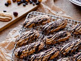 Espresso Hazelnut Cookies with Dark Chocolate Drizzle