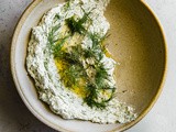 Garlicky Herbed Goat Cheese Spread